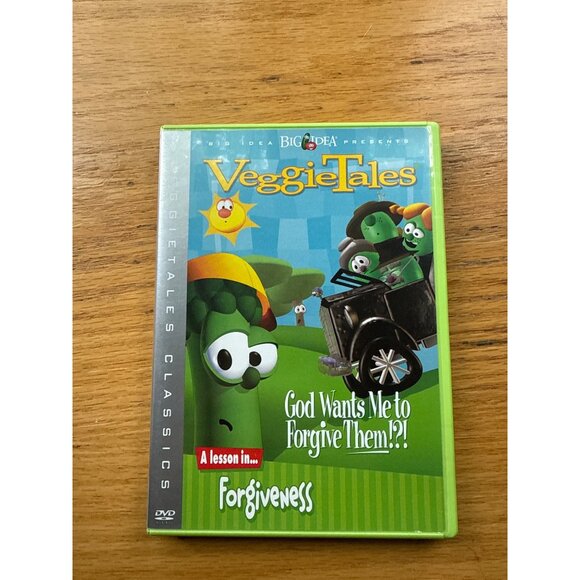 Big Idea DVD Veggie Tales God Wants Me to Forgive Them A Lesson in Forgiveness - Picture 2 of 5